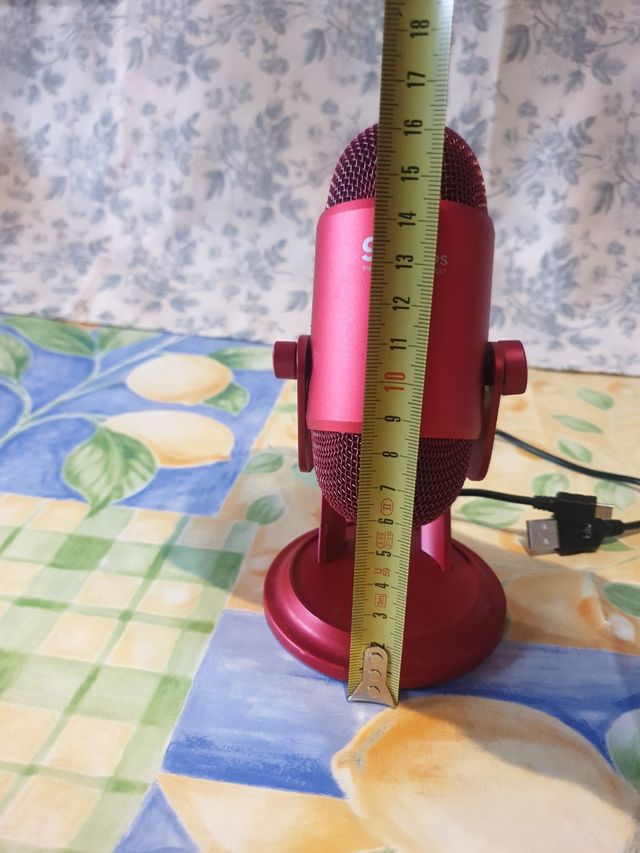 micrófono de columna