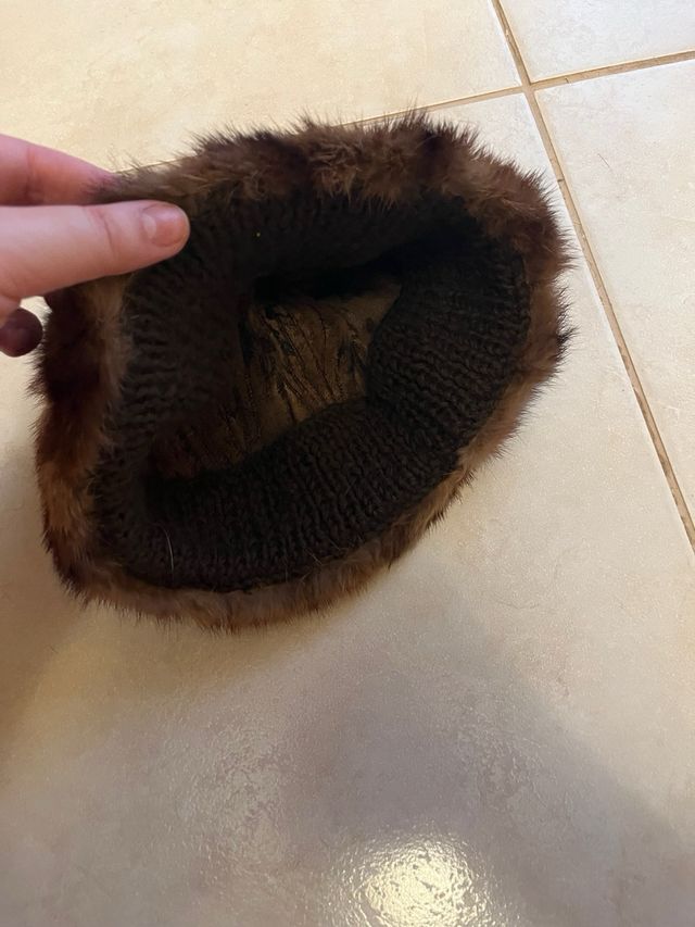 Cappello pelliccia vintage anni ‘60