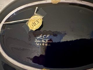 Piatto collezione vintage limonges ACF