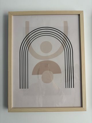 Juego de cuadros abstractos