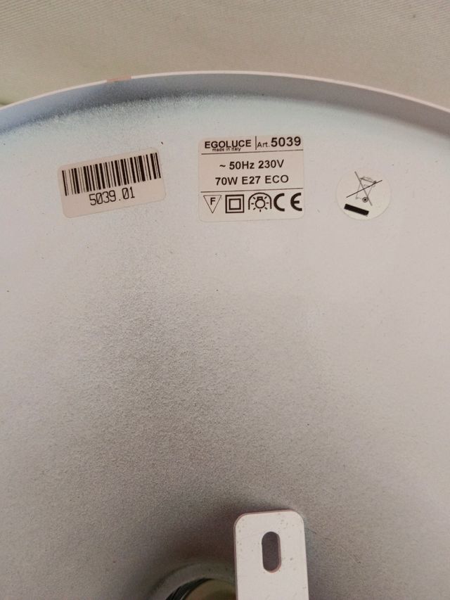 Lampada soffitto Egoluce