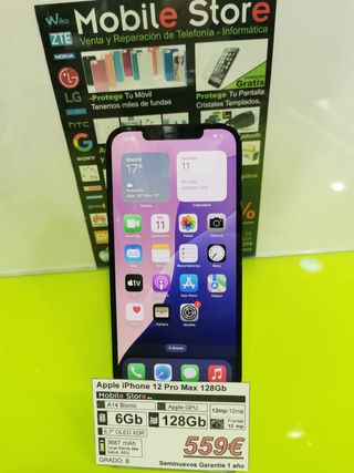 Apple iPhone 12 Pro Max 128Gb Azul