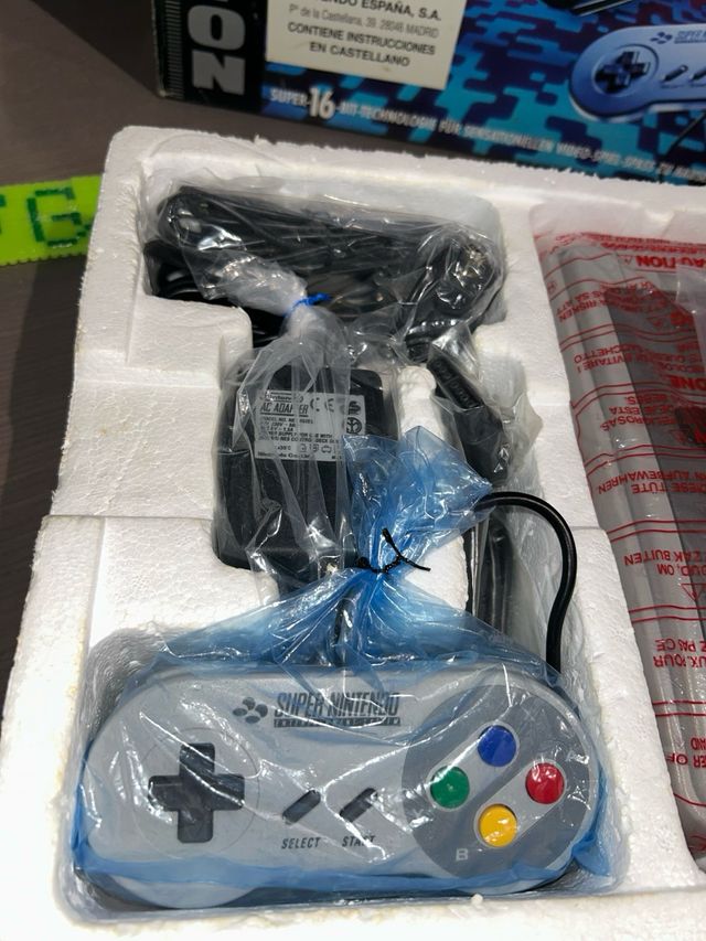 Super Nintendo españolizada snes full equip