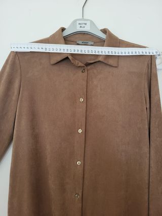 Camicia scamosciato nuova