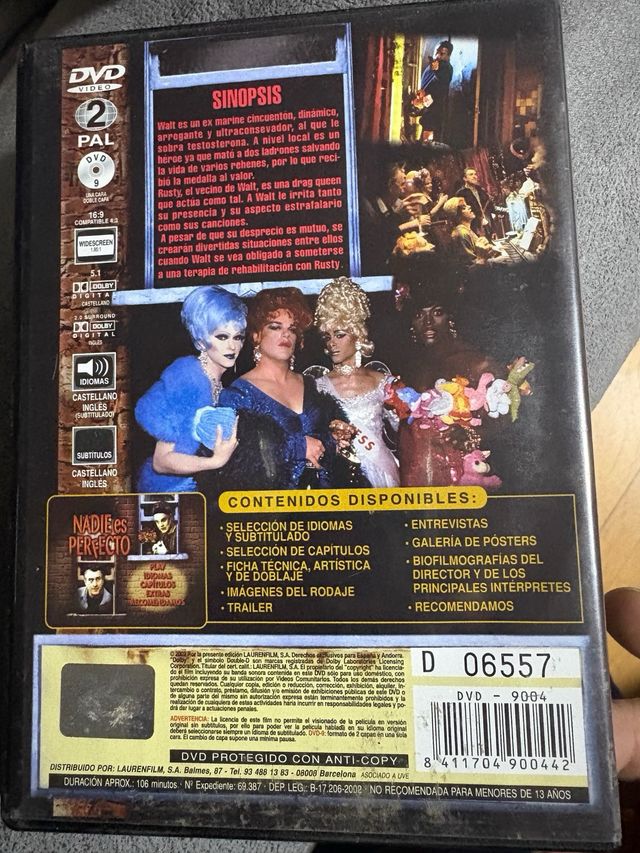 Nadie es perfecto dvd