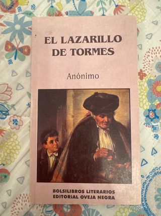 Libro “El Lazarillo de Tormes” 