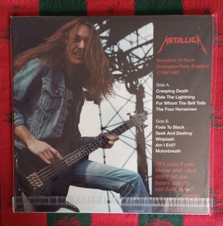 VINILO METALLICA NO SPANDEX NO LEATHER NO REMORSE