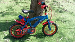 Bicicleta Spiderman 