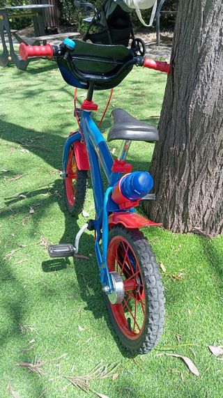 Bicicleta Spiderman 