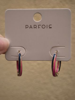 Pendientes de aro de Parfois.