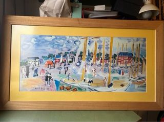 Cuadro del gran pintor Raoul Dufy