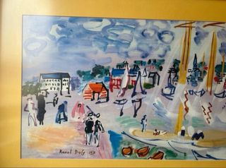 Cuadro del gran pintor Raoul Dufy