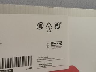 Lámina dibujos Besos rosa /Ikea