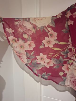 Vestido largo de flores