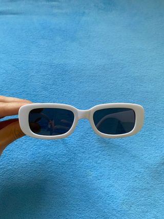Gafas de sol blancas unisex