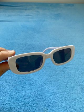 Gafas de sol blancas unisex