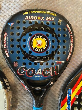 Lote 4 Palas Padel Dunlop Mystica Coach