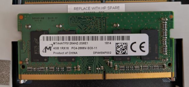 módulo SODIMM 4GB DDR4-2666V