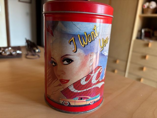 Scatola in latta CocaCola