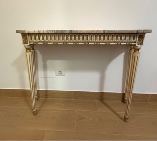 Mesa recibidor vintage