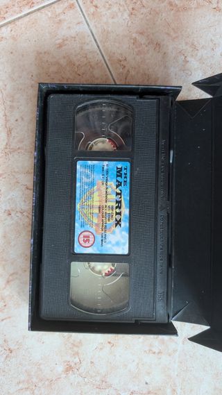Matrix VHS película Videotape