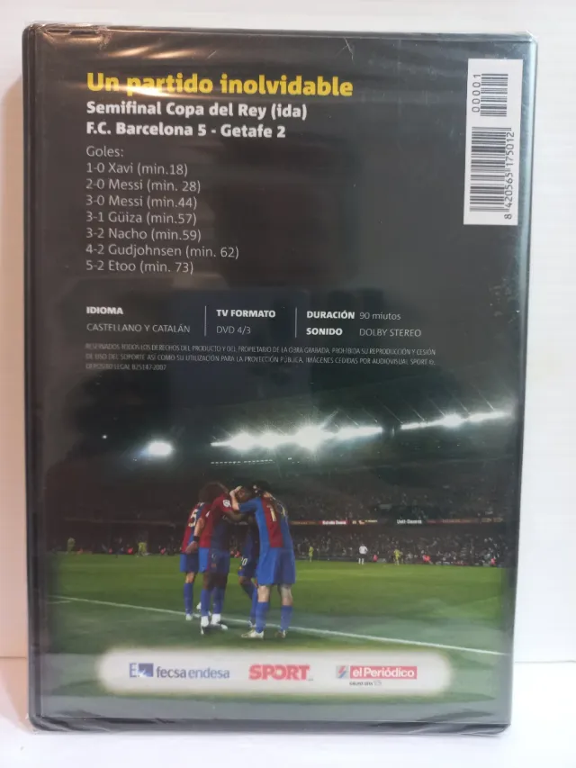 AVI - ABUELO BARÇA FC BARCELONA EN PLOMO + dvd