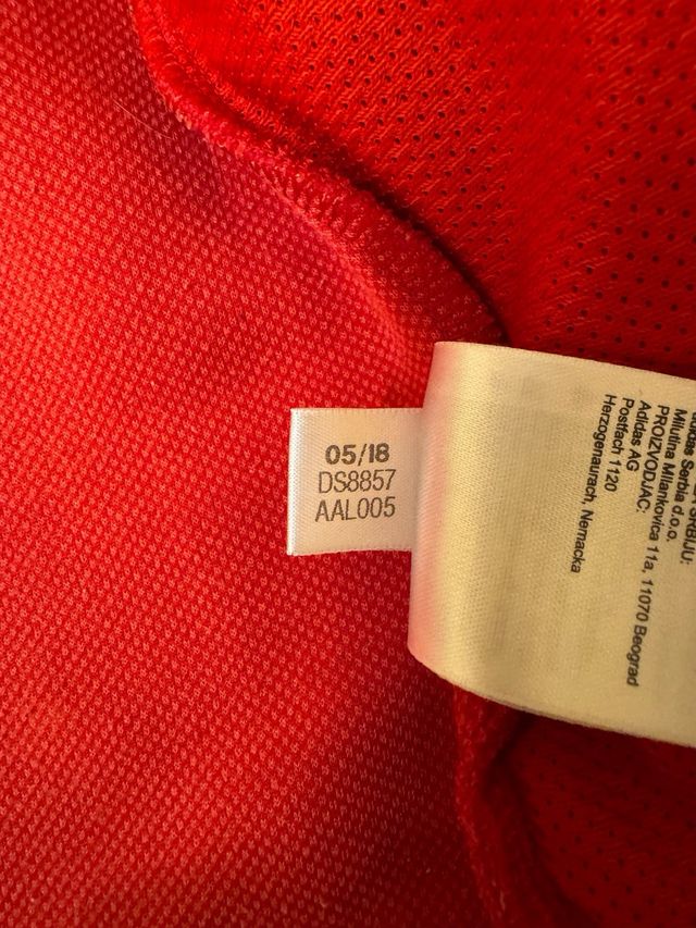 Sudadera real madrid roja T.M