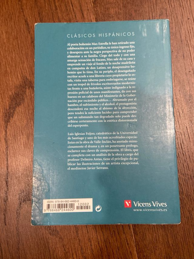 LUCES DE BOHEMIA CLASICOS HISPANICOS