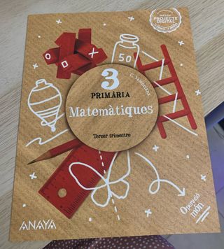 Matemàtiques 3 Primaria Anaya  (Trimestre 3)