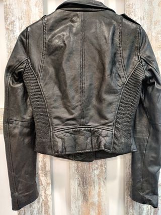 Chaqueta biker Zara Trafaluc M piel