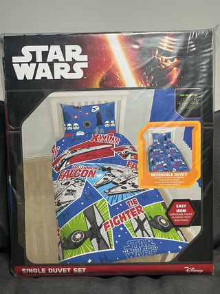 Funda Nórdica Star Wars Naves Reversible 135x200