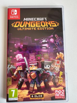 Minecraft Dungeons ultimate edition - solo CAJA