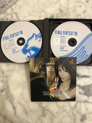Final Fantasy VIII And Guide PS1 JP