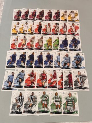 Topps match attax extra 24/25 lote Femenino