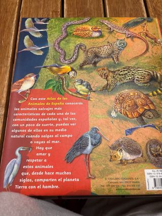 Atlas de animales de España Cosas de niños 