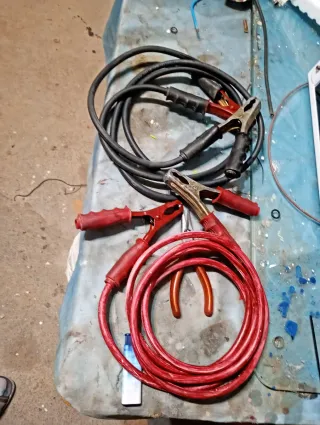 Pinzas para coche de 3 mt cables de 10mm de groso