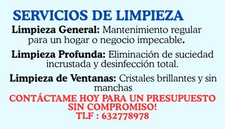 Servicio de limpieza