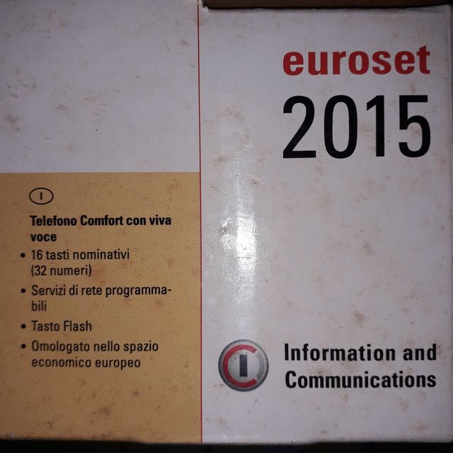Telefono euroset 2015 siemens