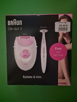 BRAUN SILK EPIL 3 PRECINTADA