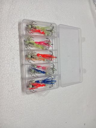 Lote de jig de calamar luminoso