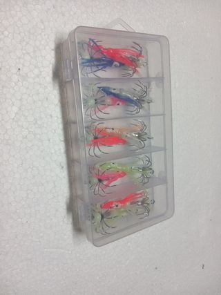 Lote de jig de calamar luminoso