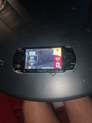 PSP 3000 EN NEGRA MODIFICADA