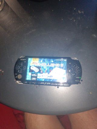 PSP 3000 EN NEGRA MODIFICADA