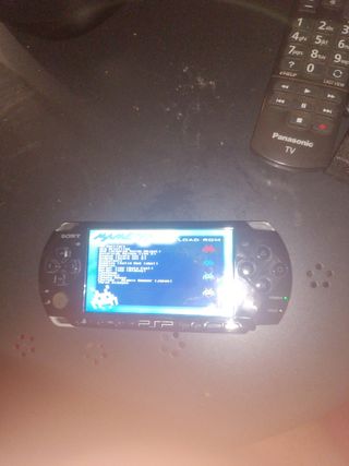 PSP 3000 EN NEGRA MODIFICADA