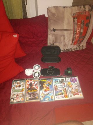 PSP 3000 EN NEGRA MODIFICADA
