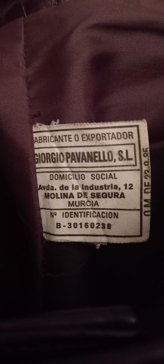 Pantalón mujer piel marrón oscuro