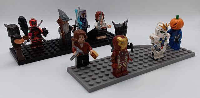 Base Piastra Compatibile LEGO Supporto Stand