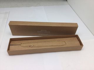 cadena oro 18k 31cm