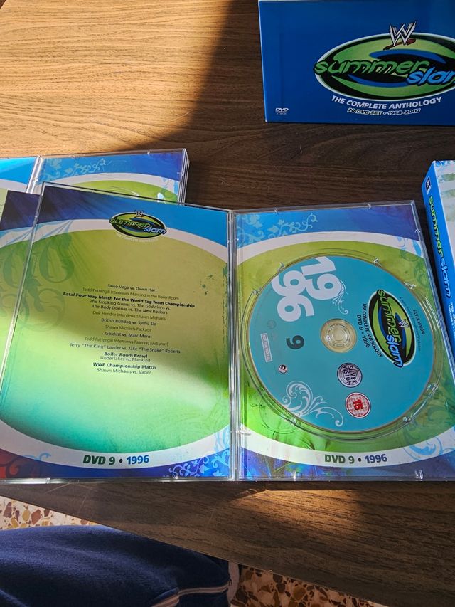 DVD cofanetto SummerSlam Anthology WWE
