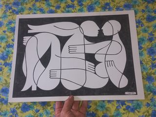 Pintura Moderna Contemporânea - Esboço (A3)